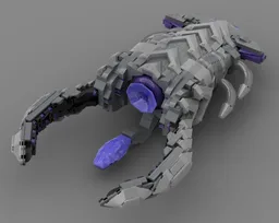Scrin Devastator Warship