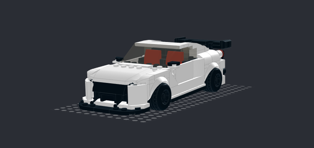 Lego Nissan GTR R35 NGR Dragster