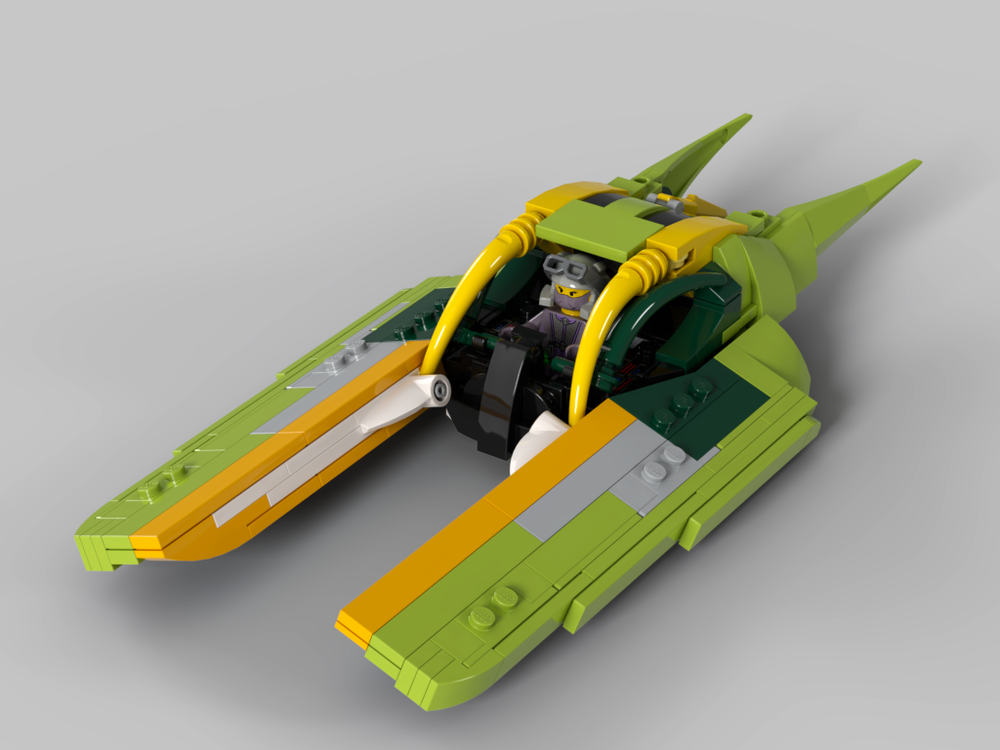 Lego Zam Wesell's Koro-2 Exodrive Airspeeder