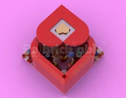LOVE - Heart-Shaped Surprise Box