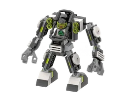 Blacktron II: Archer Mech - (60428-1 Modification)