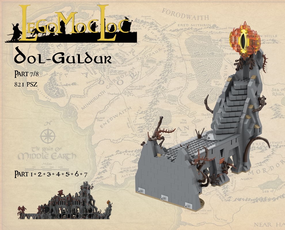 Lego UCS Dol-Guldur - part 7/8