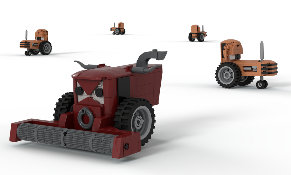 Lego Cars Tractors & Harvester