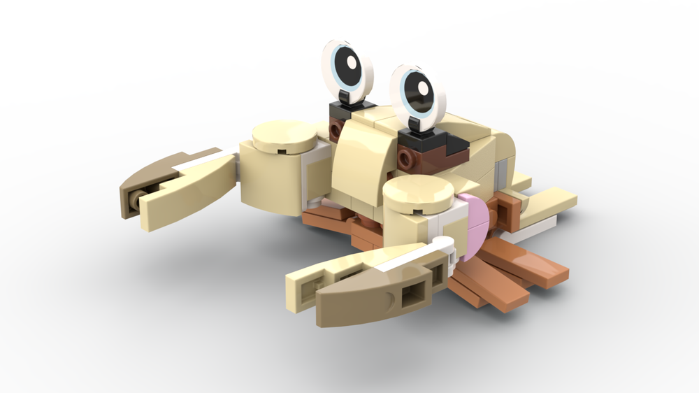Lego Adorable Crab (LEGO 31137 Alternate)