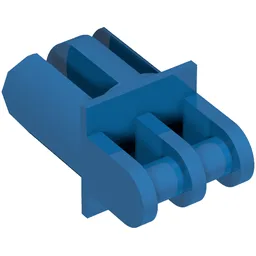Arm Grab Jaw Holder, 3 Fingers / Blue