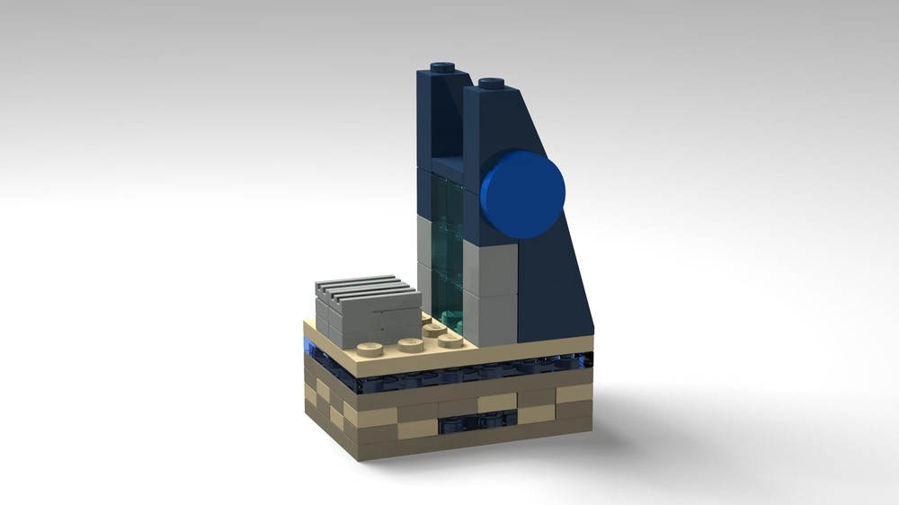 Lego Avengers Tower Mini Scale