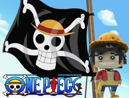 BrickPop Luffy -Onepiece-