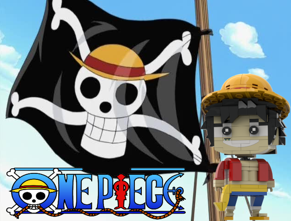Lego BrickPop Luffy -Onepiece-