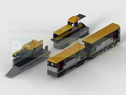 60197 Alternate Build - San Francisco Style Cable Car Trams & Stations
