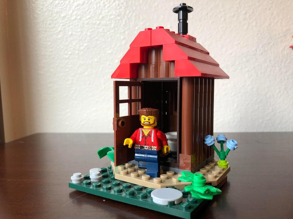 Lego Outhouse