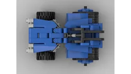 Racing tractor