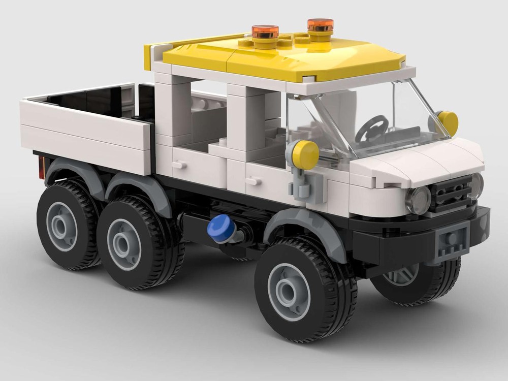 Lego BlueSky UniMOVE LWB CAB-4: your universal modular built vehicle