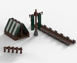 Medieval Siege Camp – Custom LEGO® MOC