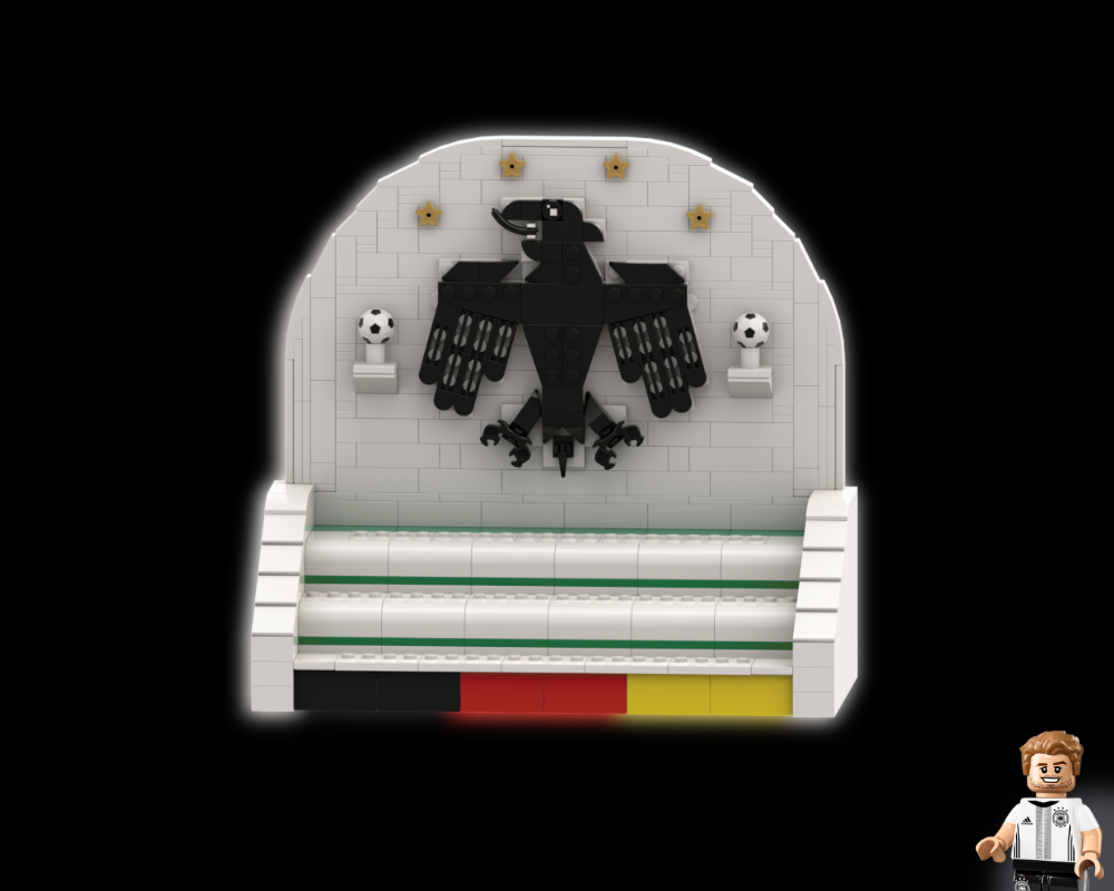 Lego DFB / Deutscher Fußball-Bund CMF - Minifigures Display Stand