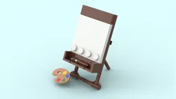 Paint easel