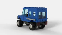 Blue Jeep