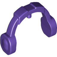 Lego Headwear Accessory Ear Protectors / Headphones / Dark Purple