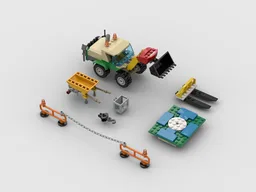60353 Wheel Loader with Construction Site Equipment