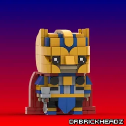 Insecure Thor (Thor: Love and Thunder) Custom Brickheadz