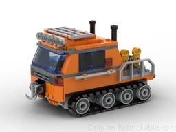 Upgraded Nostalgia: Arctic Truck: set 6520 truck revisited
