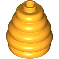 Lego Plant, Beehive / Nest / Bright Light Orange