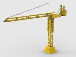 LUFFING JIB TOWER CRANE