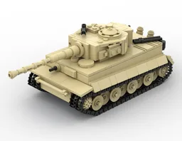 LEGO Tiger 131 (1/45 scale)