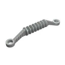 Technic Steering Gear Holder / Light Gray