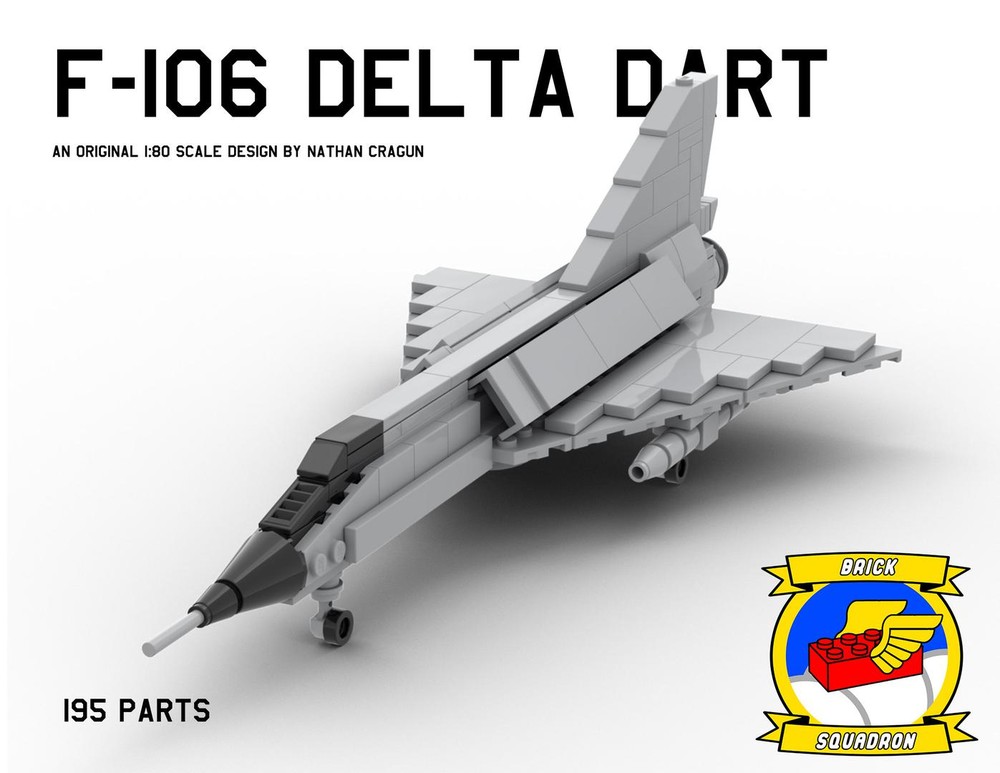 Lego F-106 Delta Dart