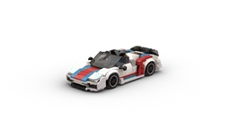 Speed Champions Porsche 918 Spyder (Martini scheme)