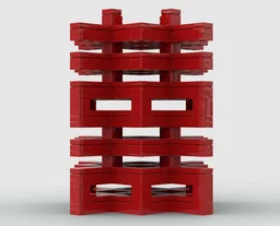 Chinese Character:Mid Cross Happiness Container