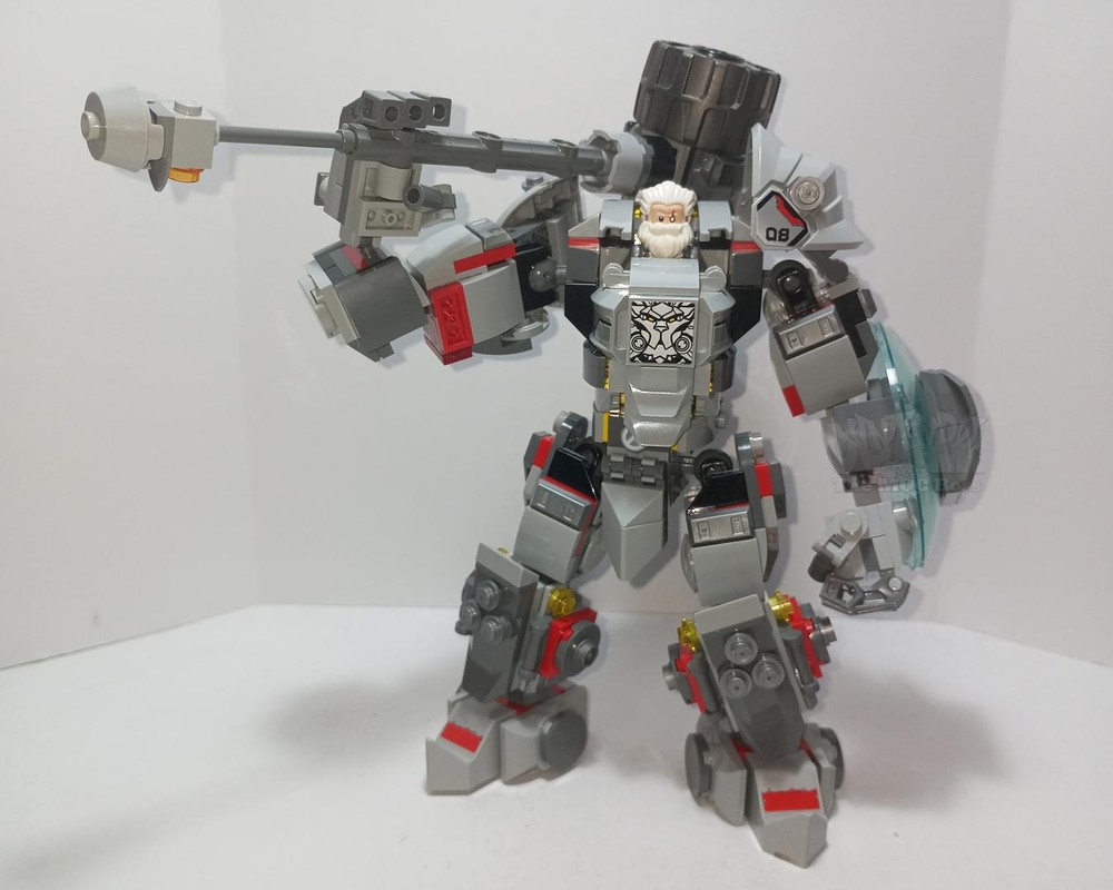 Lego Reinhardt Armor Upgrade