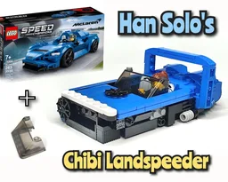 76902 Han Solo's Chibi Landspeeder
