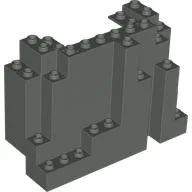 Rock Panel Rectangular 4 x 10 x 6 / Dark Gray