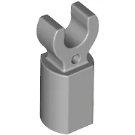 Bar Holder with Clip / Light Bluish Gray