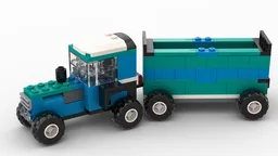 11036 Blue tractor