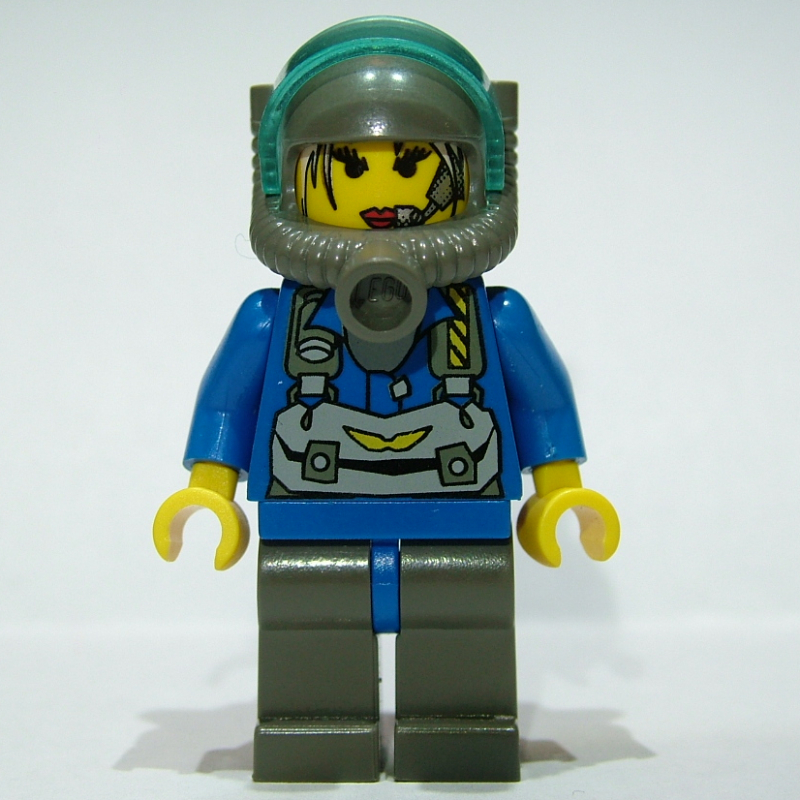 Lego Jet, Trans-Light Blue Visor