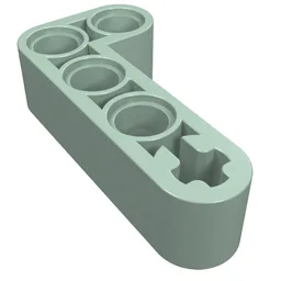 Technic Beam 2 x 4 L-Shape Thick / Sand Green