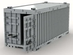 20 feet Sea Container tiles version