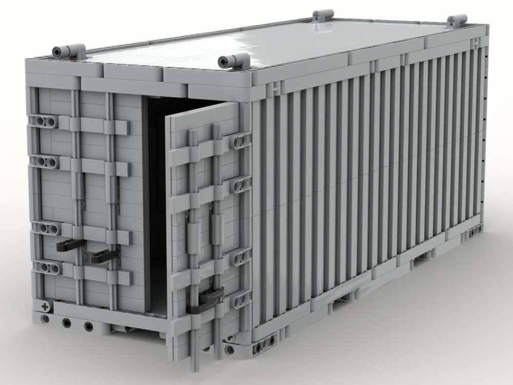 Lego 20 feet Sea Container tiles version