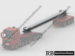 long steel beam for trailer combination