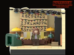Joyce Light Wall - Stranger Things