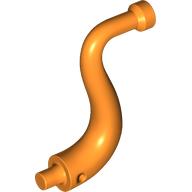 Lego Animal Body Part / Plant, Tail / Trunk / Tentacle / Tongue / Vine / Tree Branch (Long Tip) / Orange