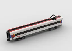 Swiss Intercity Train "SBB ICN" RABDe 500 Wagon 1st Class Coach