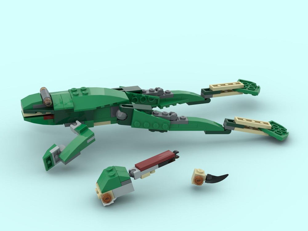 Lego 31058 frog & tadpoles v.2