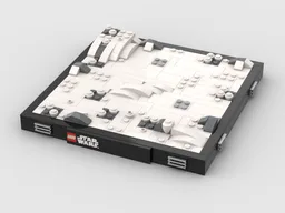 Diorama Base for SW Set 75322 AT-ST on Hoth