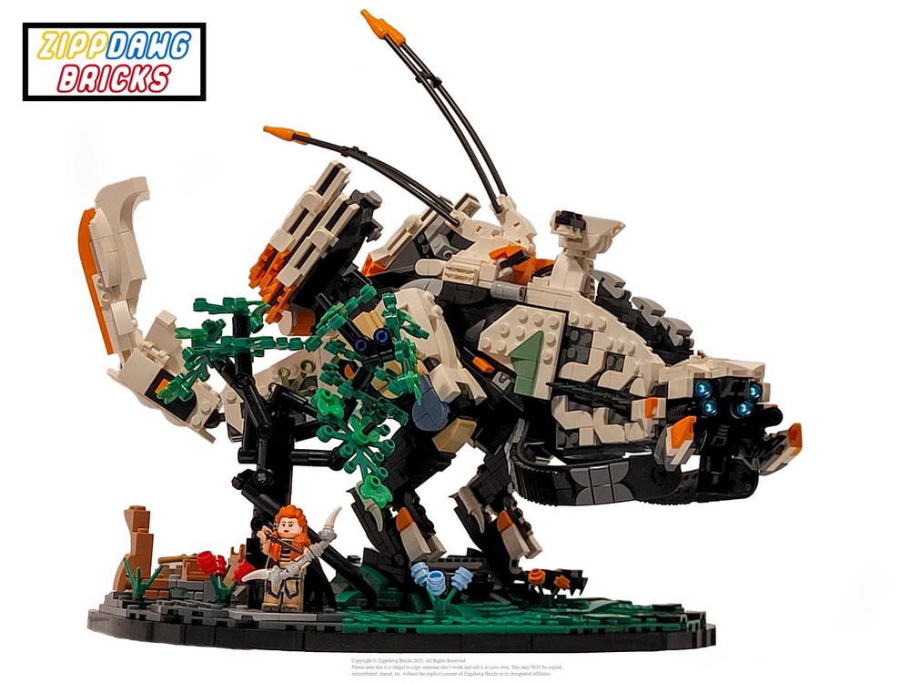 Lego Thunderjaw - Horizon Zero Dawn, Forbidden West