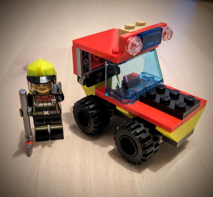 Lego Fire Patrol Jeep