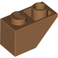 Brick Sloped Inverted 45° 2 x 1 / Medium Nougat
