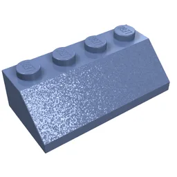 Brick Sloped 45° 2 x 4 / Sand Blue